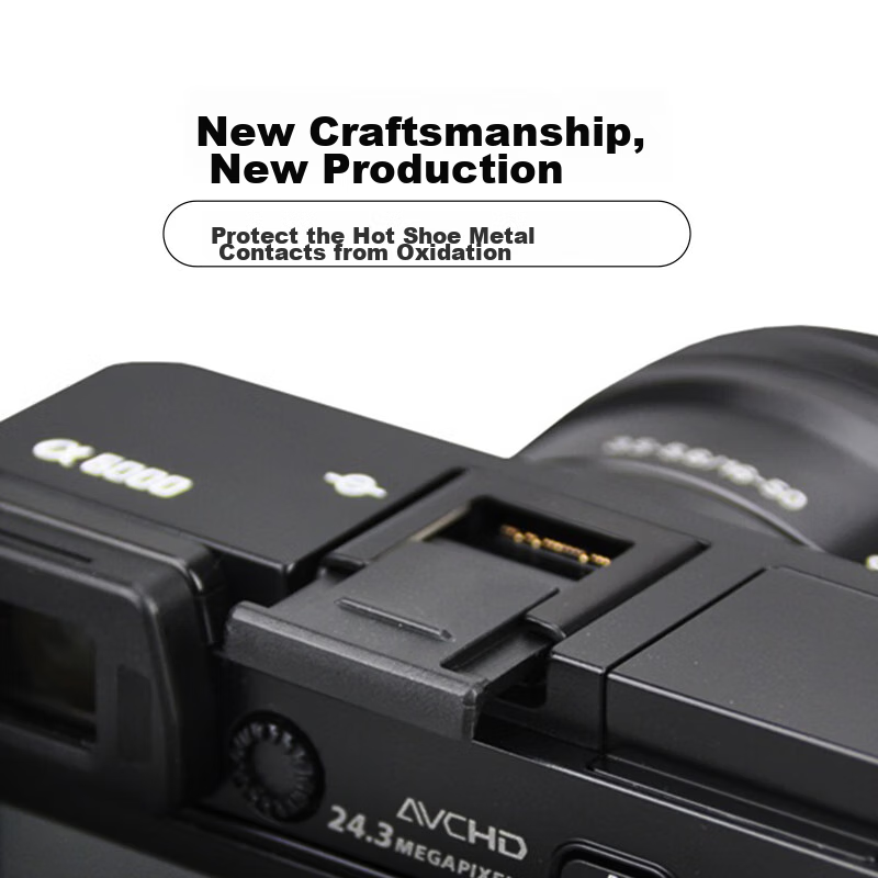 JJC Compatible with Sony Hot Shoe Cover for A7r5/r4, A7m4/m3, A7cr, A7c2, A7c Se...
