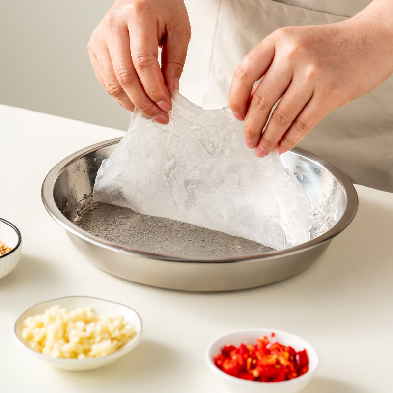 Onlycook 304 Stainless Steel Plate, Liangpi Plate for Home Use, Steaming Plate f...