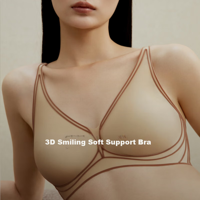 NEIWAI 3D Smile Soft Support Bra [Celebrity Style], Seamless Women's Underwear,...