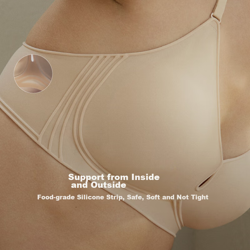 NEIWAI 3D Smile Soft Support Bra [Celebrity Style], Seamless Women's Underwear,...