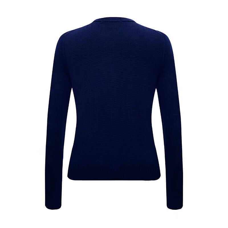 Navigare Italian Small Sailboat Women's Knit Sweater, Spring And Autumn Round Ne...