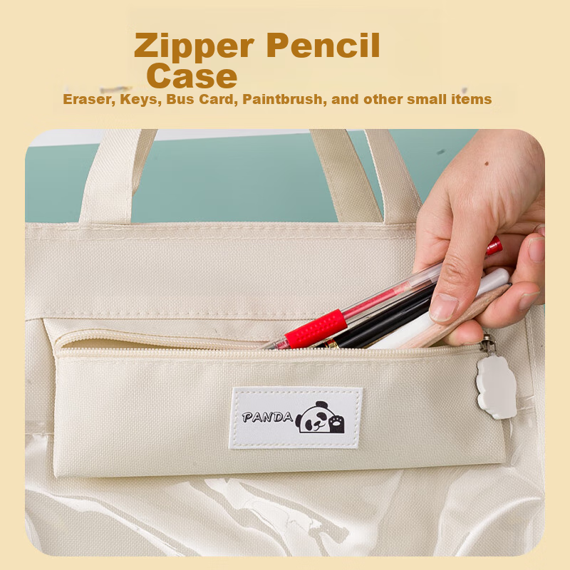 NVV Tutoring Bag, Art Bag, Elementary School Student Handbag, Book Bag, Study Ba...