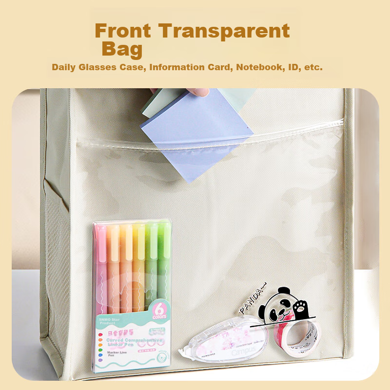 NVV Tutoring Bag, Art Bag, Elementary School Student Handbag, Book Bag, Study Ba...