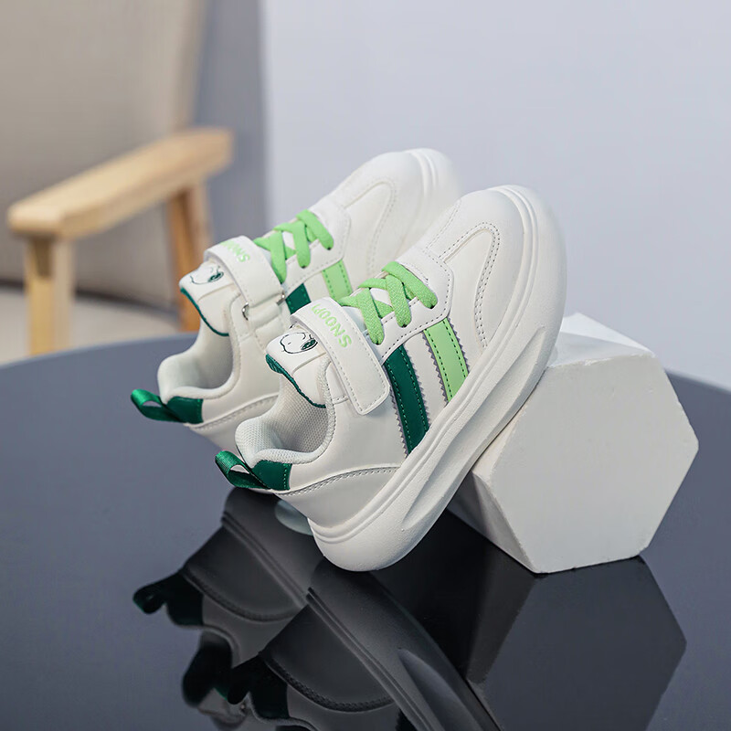 SNOOPYSNOOPY Kids Sneakers Boys Girls Campus Students White Shoes Children's Cas...