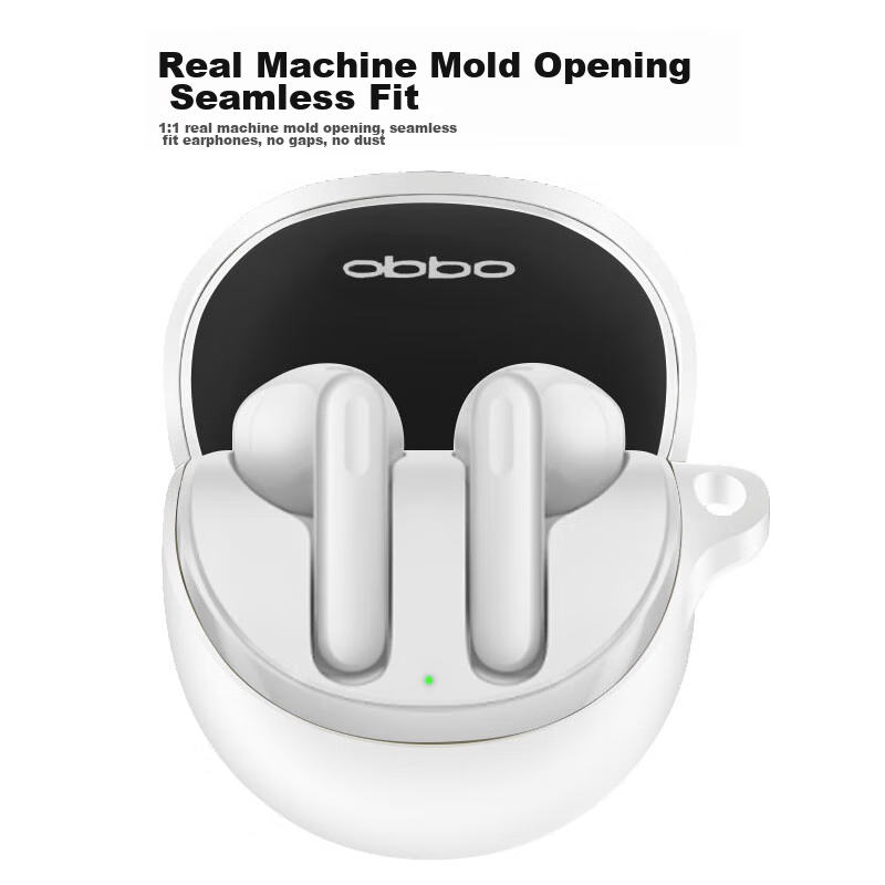 KMaxAI Compatible with OPPO Enco Air3 Earphone Case, Silicone Protective Cover w...