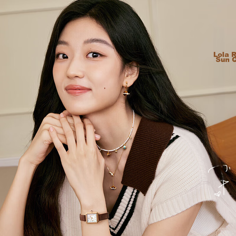 LOLA ROSE New Small Brown Watch, Classic Retro Ladies' Watch, Holiday Gift for G...