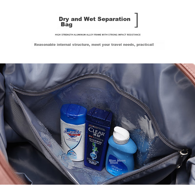 Landcase Women's Handbag, Large Capacity Sports Bag, Fitness Bag, Short-Trip Tra...