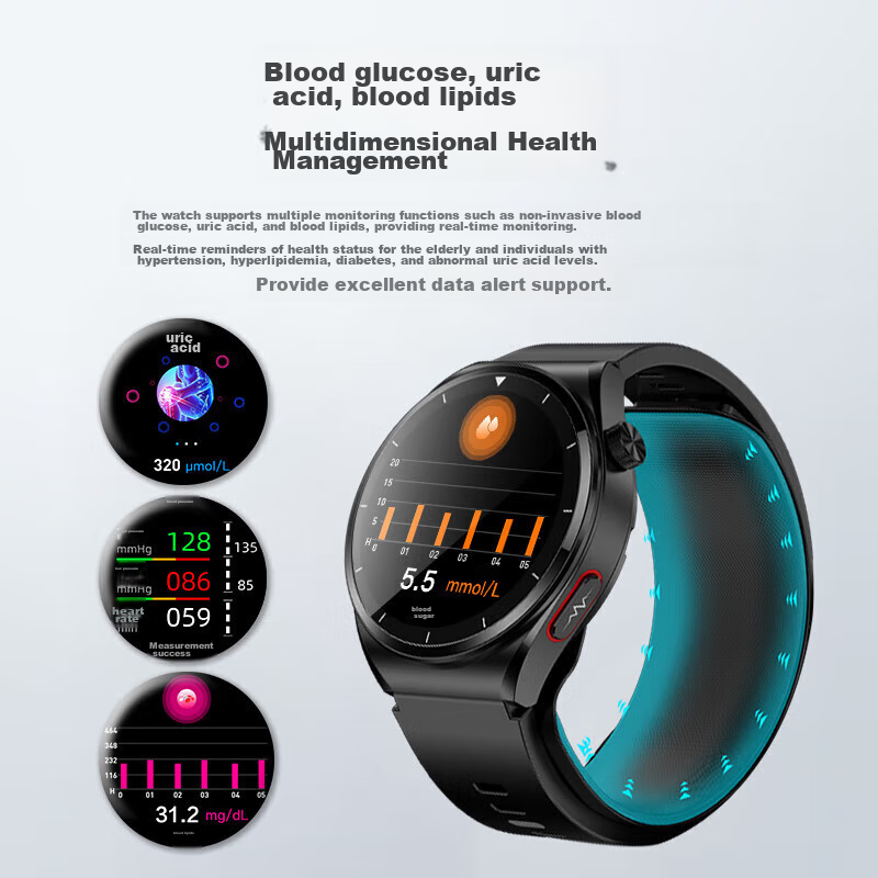 KPEP [Medical Flagship] High-Precision Airbag Blood Pressure Watch, Evaluates Ur...