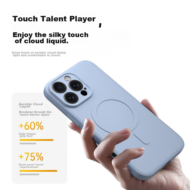 KEKLLE [Skin-Friendly Magnetic] IPhone 16 Pro Case, Apple 16 Pro Protective Cove...