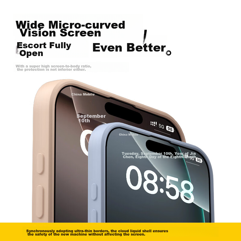 KEKLLE [Skin-Friendly Magnetic] IPhone 16 Pro Case, Apple 16 Pro Protective Cove...