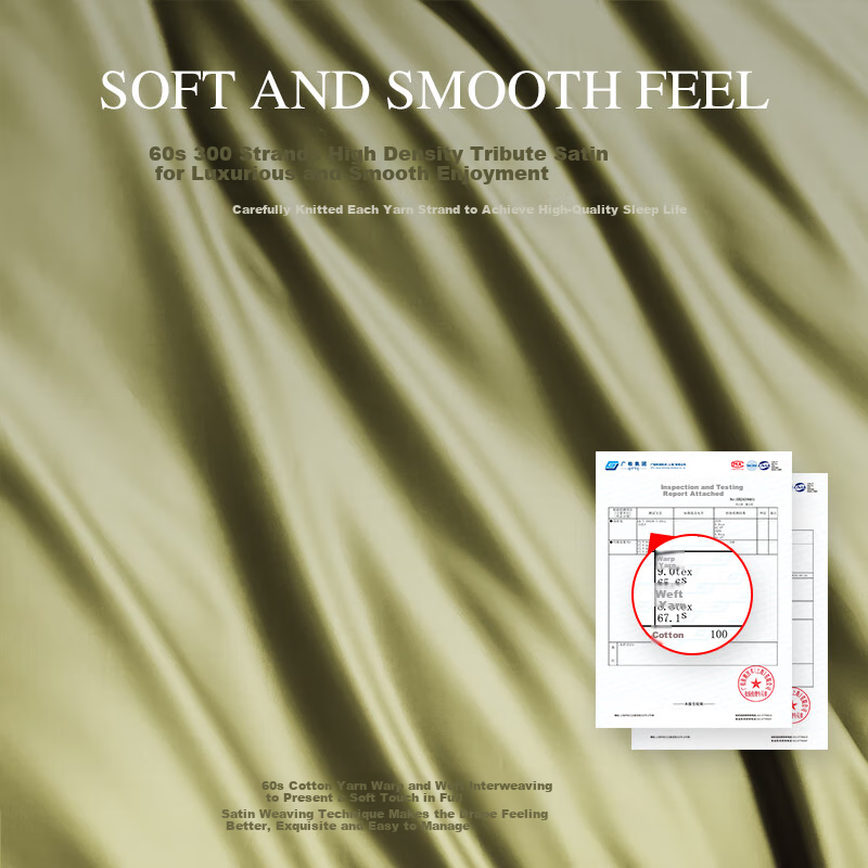 La Torretta 100% Cotton 60s Long-staple Cotton Four-piece Bedding Set, Cotton Du...