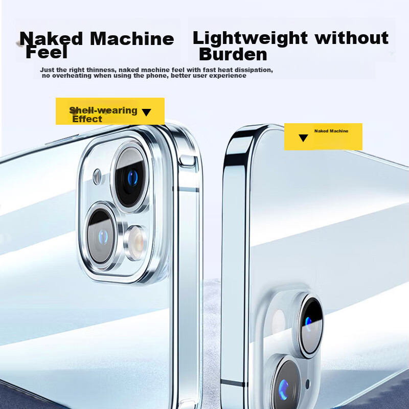 Kulefeng Compatible with Apple 15 Plus Phone Case, IPhone 15 Plus Protective Cov...