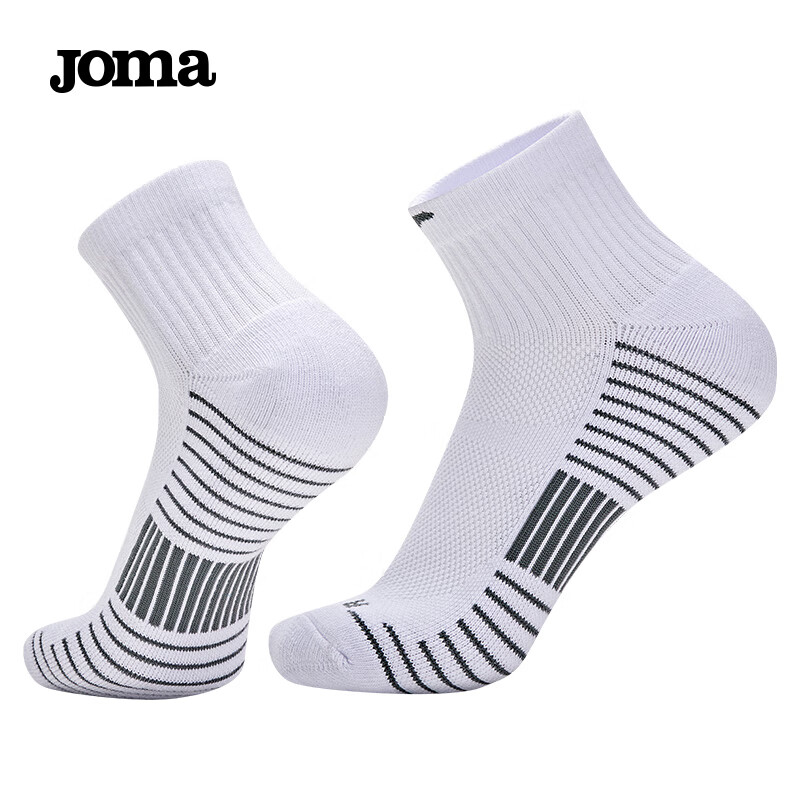 JOMA Mid-Calf Sports Training Socks Breathable Sweat-Absorbent Durable Running T...