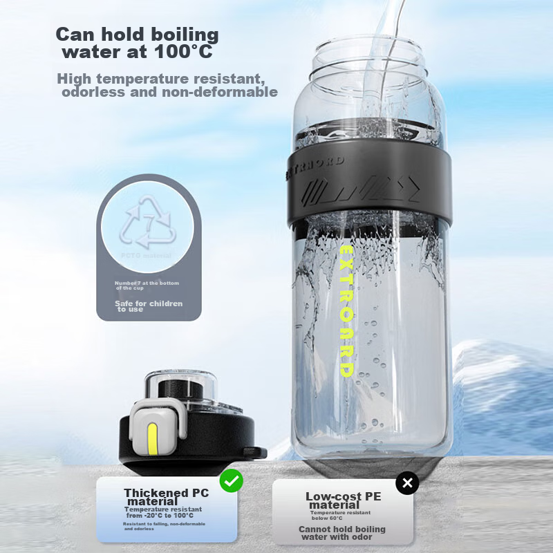 PAKCHOICE Sports Water Bottle for Men And Women, Large Capacity Water Bottle, Su...