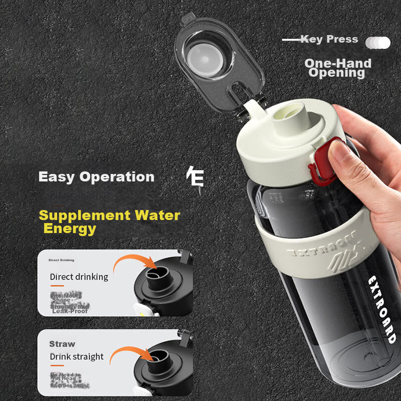 PAKCHOICE Sports Water Bottle for Men And Women, Large Capacity Water Bottle, Su...