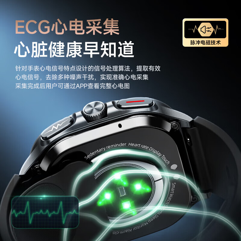 KPEP Medical Certified High Precision Blood Pressure Cuff Watch Assessing Uric A...