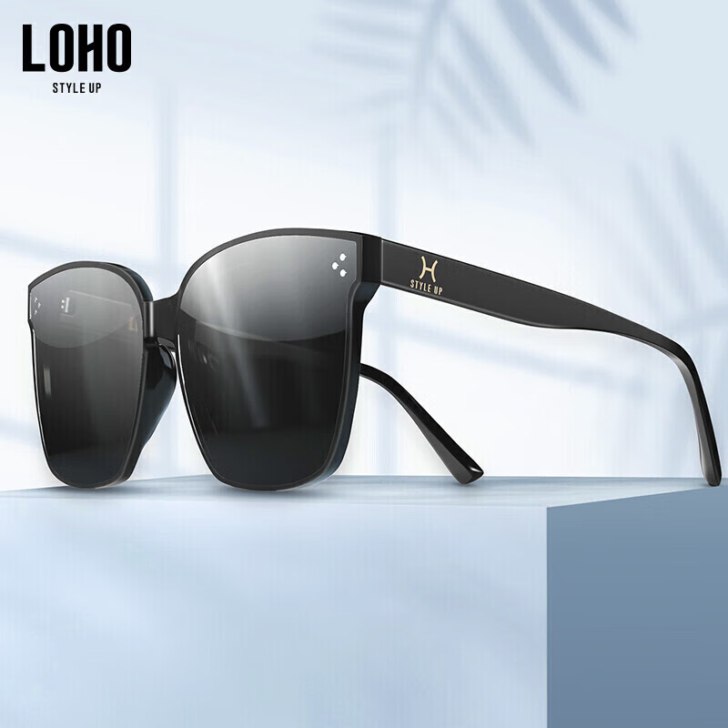 LOHO Unisex Polarized Sunglasses Fashion Driving Glasses for Men and Women Outdo...