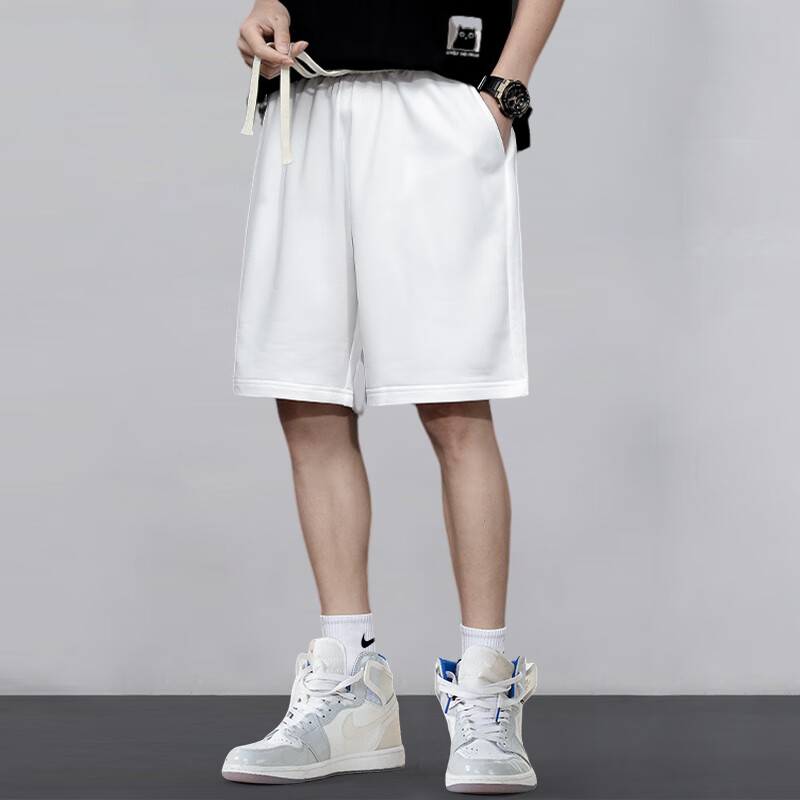 NASA GISS Men's Summer Casual Shorts Men's Loose Sports Basketball Shorts All-Ma...