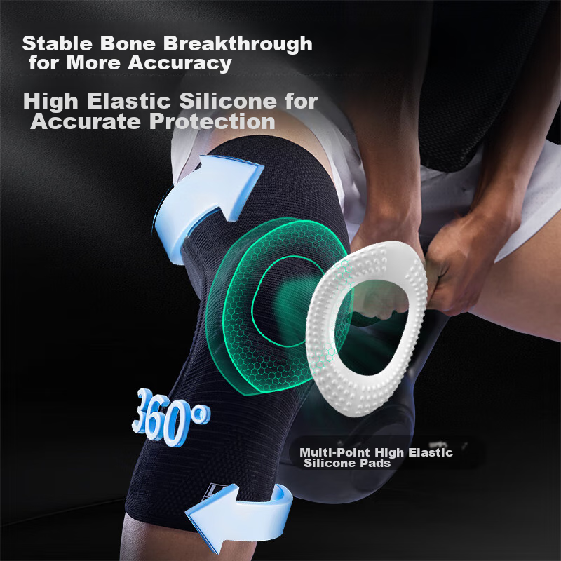 LP Knee Brace for Sports, Basketball, Meniscus, Patella, Running Gear, Professio...