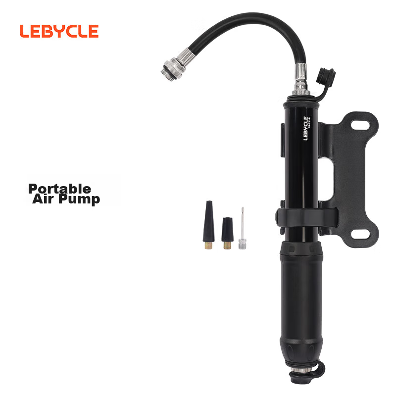 LeBycle Mountain And Road Bicycle Portable Pump, New High-Pressure Hidden Hose,...