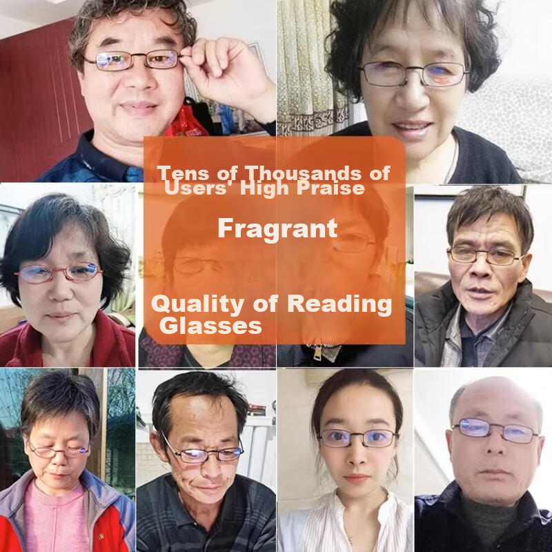 LESCA LUNETIER Imported High-Definition Reading Glasses for Men, Foldable, Porta...