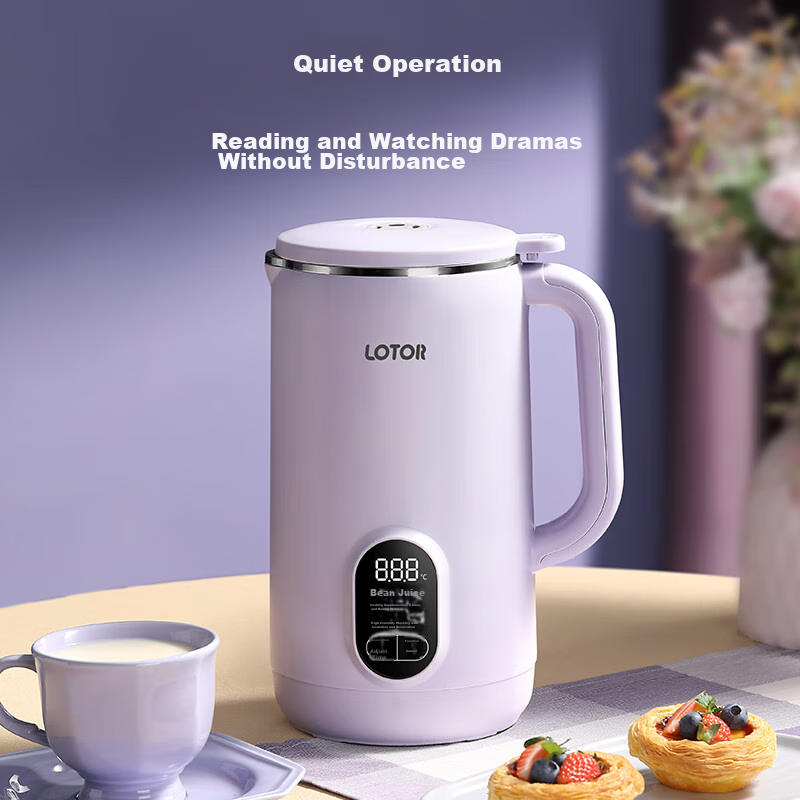 LOTOR Xiaohuanxiong Soy Milk Maker, Small Home Blender, Fully Automatic, No Cook...