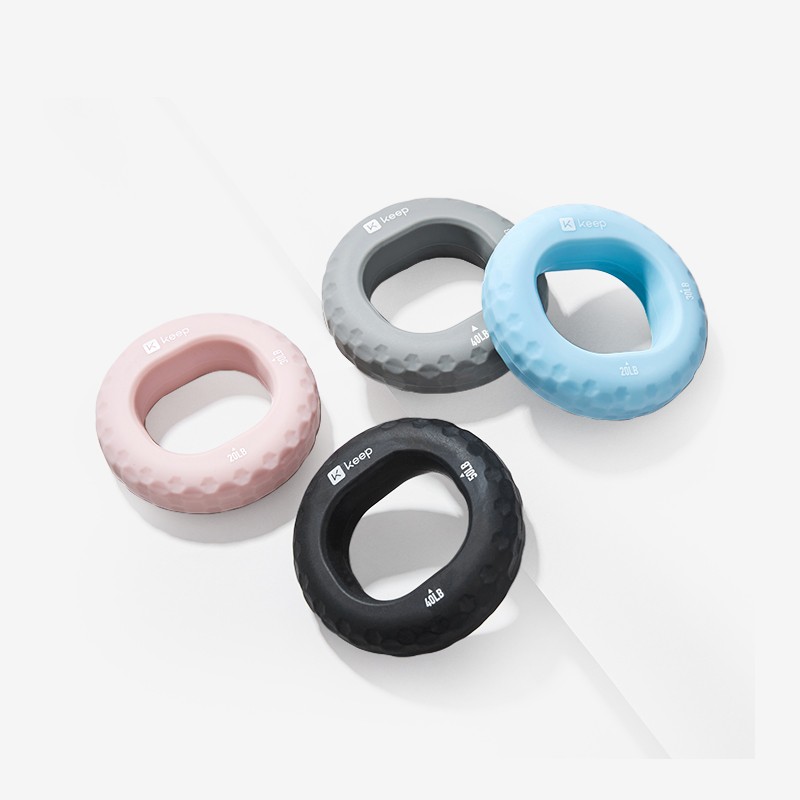 Keep Silicone Grip Ring 20-30 Lbs, Finger Rehabilitation Training Hand Strength...