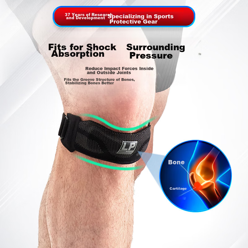 LP Patellar Strap Knee Brace for Sports, Unisex, for Running, Meniscus Support,...