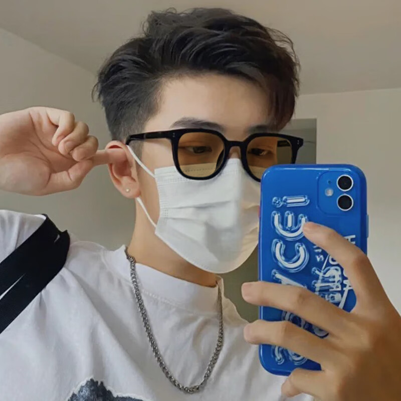 LESCA LUNETIER Brown Nearsighted Sunglasses for Men, Large Face, Prescription Av...