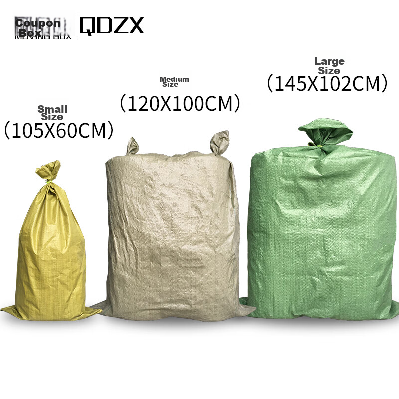 QDZX Woven Bags, Snake Skin Bags, Moving Bags, Packing Luggage Bags, Flood Preve...