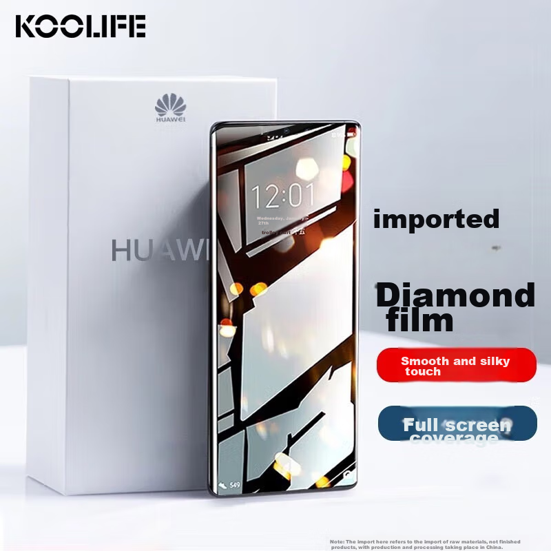 KOOLIFE Tempered Glass Screen Protector for Huawei Nova 8, Honor 50/V40 Light Lu...