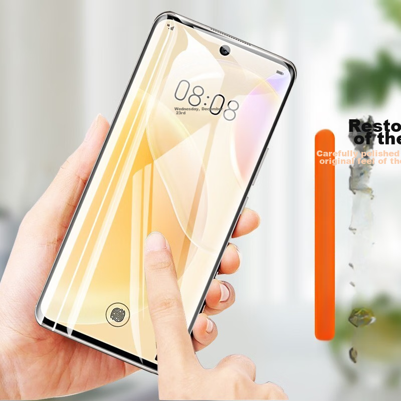KOOLIFE Tempered Glass Screen Protector for Huawei Nova 8, Honor 50/V40 Light Lu...