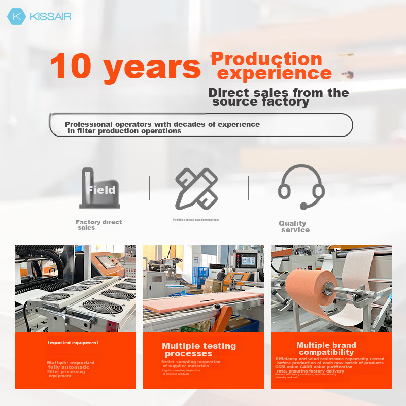 KISSAIR Compatible with Mijia Xiaomi Air Purifier 1st/2nd/3rd/2s/pro Filter, HEP...