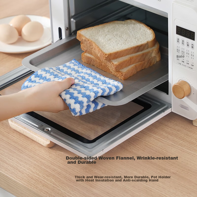 LYNN Cleaning Cloth, Super Absorbent Kitchen Degreasing Dishcloth, Table Wipe, H...