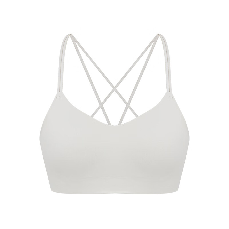 NEIWAI Orange Label Cotton Candy Backless Bra, Women's Cross-Strap Wireless Thin...