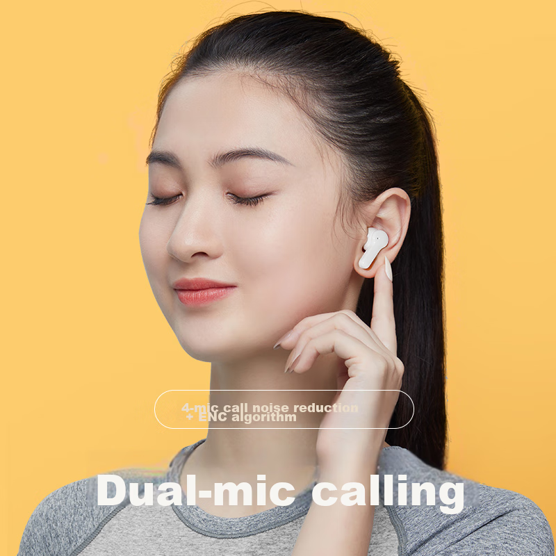 QCY T13 True Wireless Bluetooth Earphones, Sports Headset, Master-Slave Switchin...