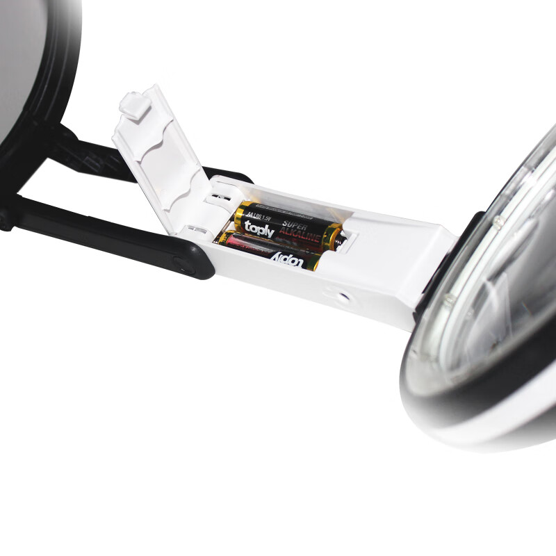 MIXOUT Desktop And Handheld Dual-Use Folding Magnifying Glass with LED Light, Po...