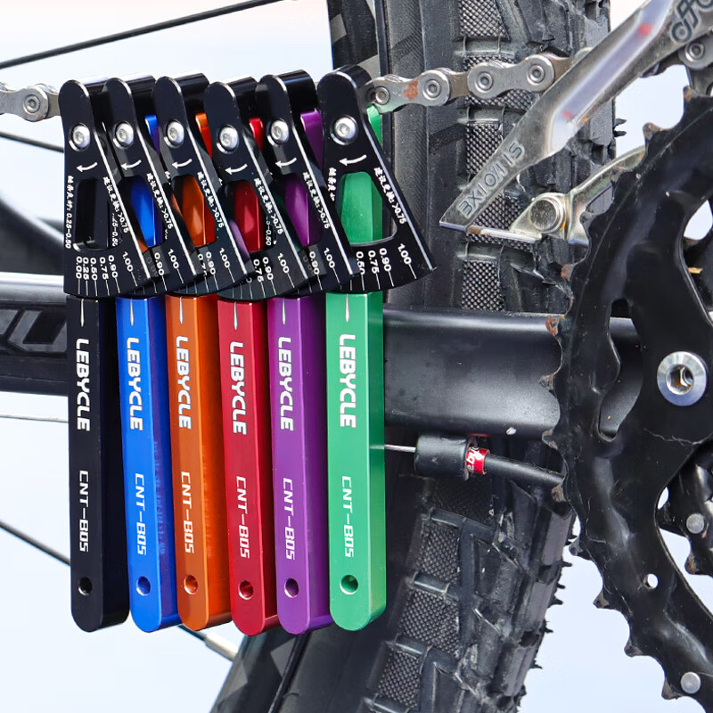 LeBycle Mountain And Road Bicycle Chain Measuring Ruler, Wear Indicator, Chain S...