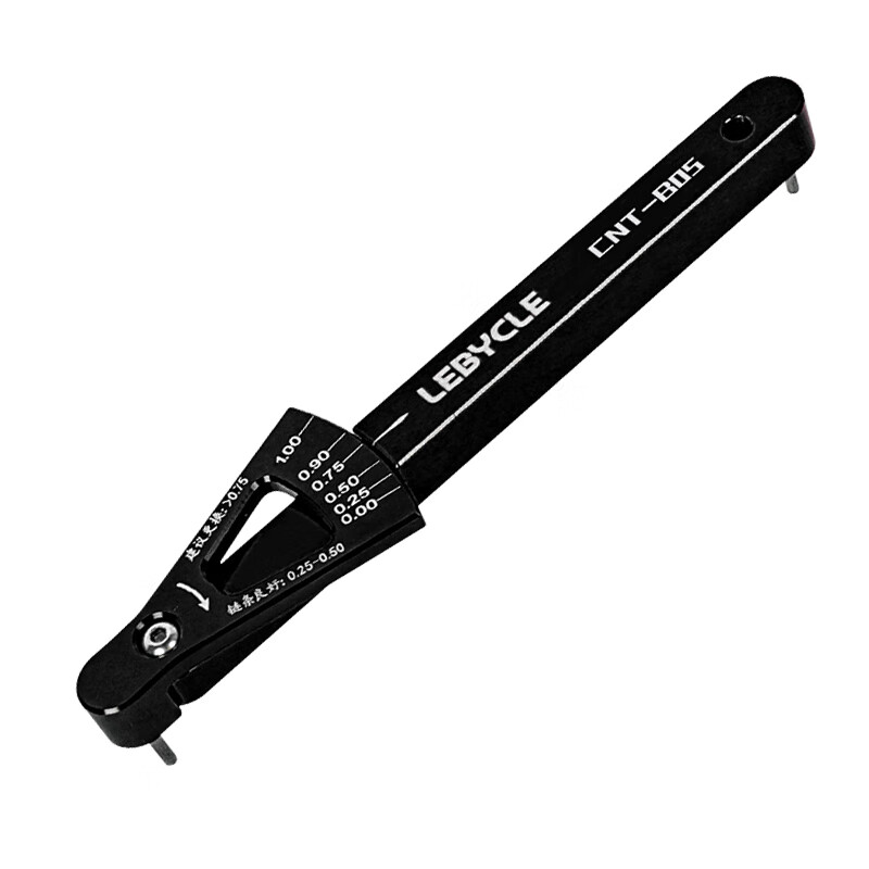LeBycle Mountain And Road Bicycle Chain Measuring Ruler, Wear Indicator, Chain S...