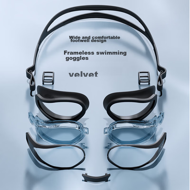 Keep Swimming Goggles Waterproof Anti-fog Men's HD Myopia Swimming Goggles Women...