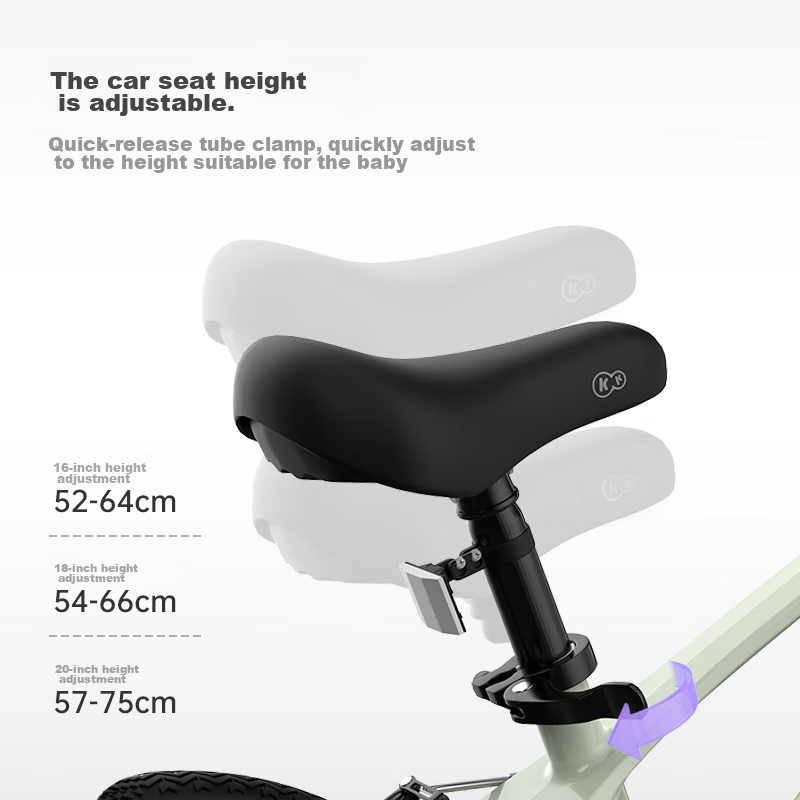 KinderKraftKK Children's Bicycle, Ultra-Light, for Ages 4-6 Student Bike, Gift f...