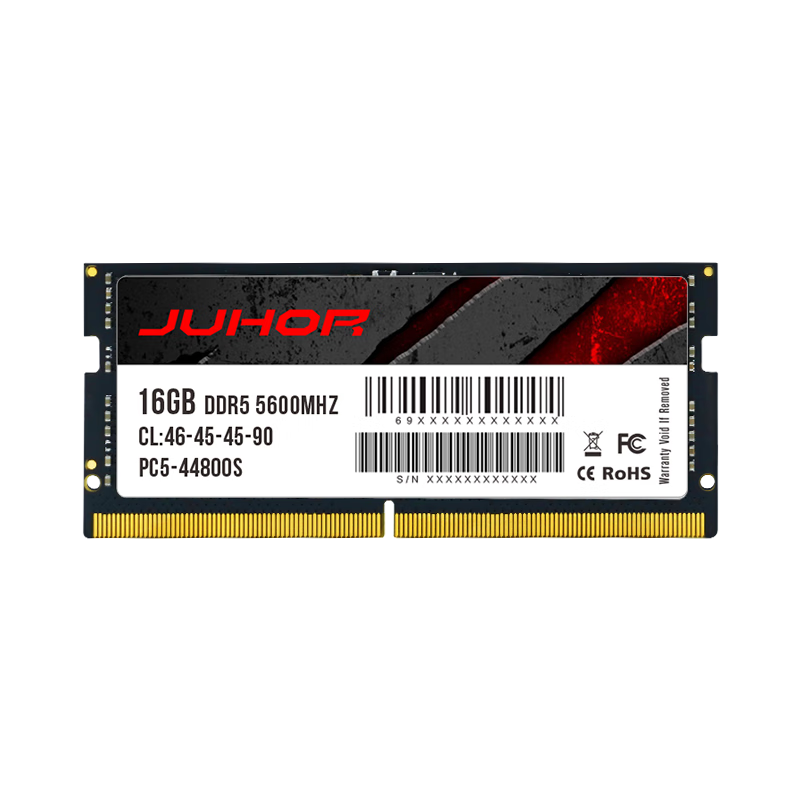 JUHOR 32GB (16GBx2) DDR5 5600 Laptop Memory Kit, AI Boost