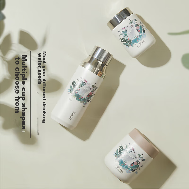 MOMOCONCEPT Insulated Mug for Women, Stylish Portable Water Bottle, Momo Small C...