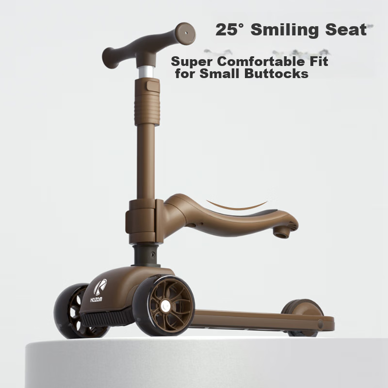 KAZAM Children's Scooter, Foldable, Suitable for Ages 1-3 Kids Can Ride, Suitabl...