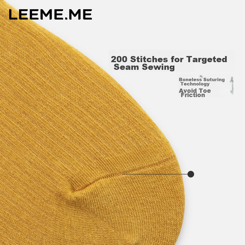 LEEME.ME Li Mi [Antibacterial] Women's Socks, Spring And Summer, Anti-Slip Heel,...