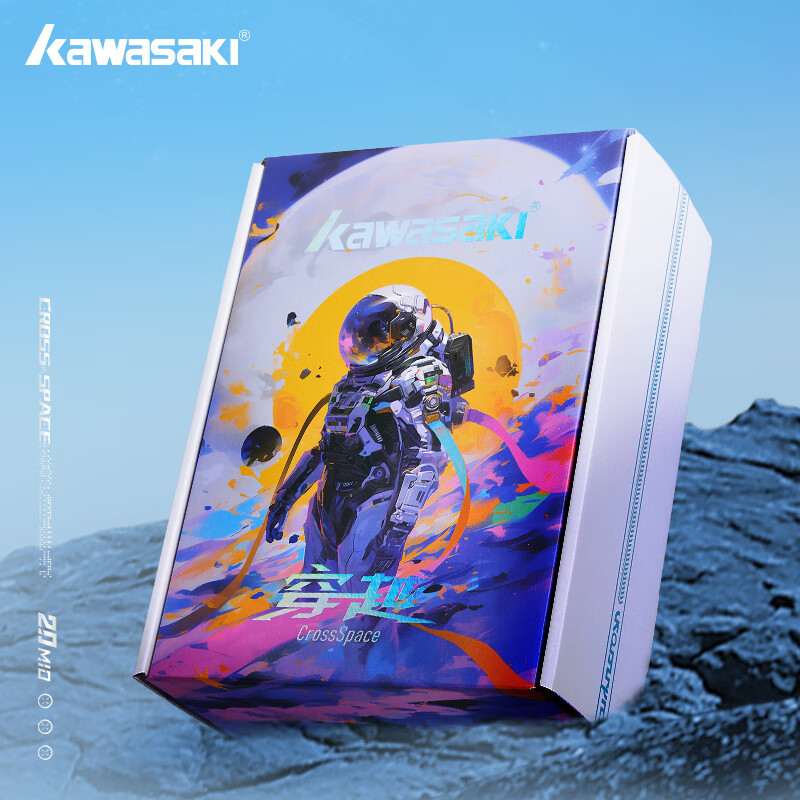 Kawasaki Badminton Shoes, Wear-Resistant Button Laces, Men's And Women's Sports...