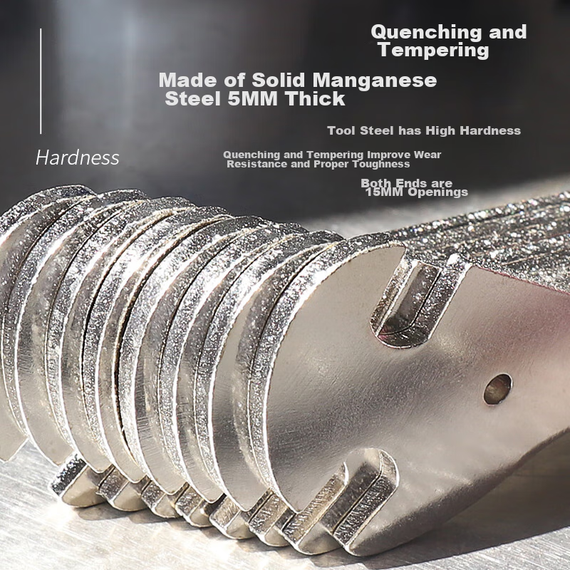 LeBycle Mountain And Road Folding Bicycle Pedal Wrench, Extended Tool, Wheel Rem...