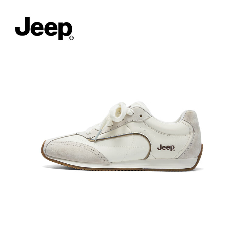 Jeep Women's Retro Casual Training Shoes Women's All-Match Sneakers Four Seasons...
