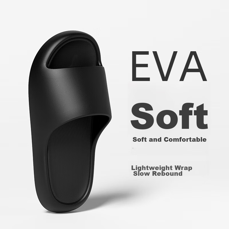 LURAD Thick-Soled Indoor Slippers for Women and Men, Summer Bathroom Shower Coup...