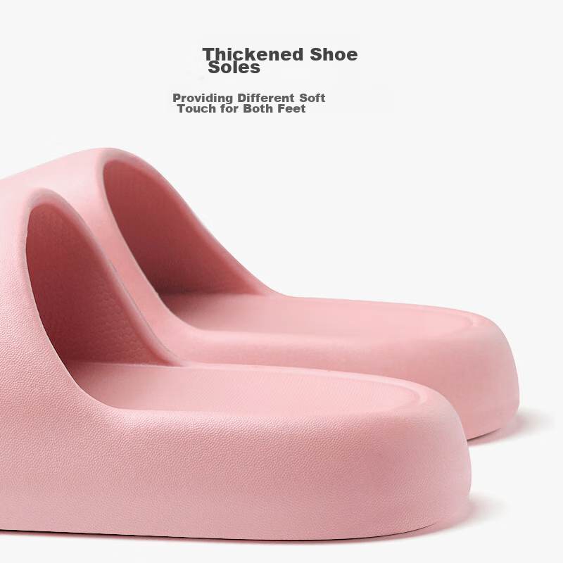 LURAD Thick-Soled Indoor Slippers for Women and Men, Summer Bathroom Shower Coup...